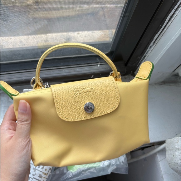 Longchamp Yellow Mini Bag - Picture 3 of 4